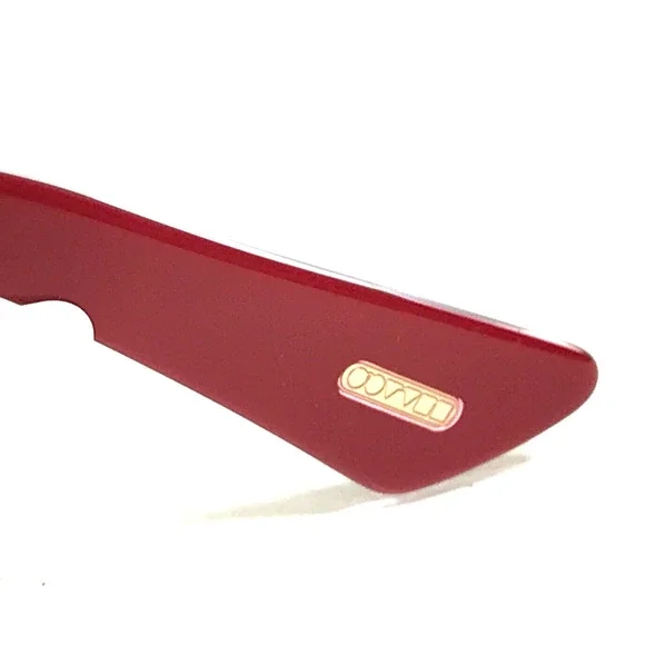 Oliver Peoples x KHAITE Sunglasses OV5549SU 178187 1979C Red Frames Gray Lenses